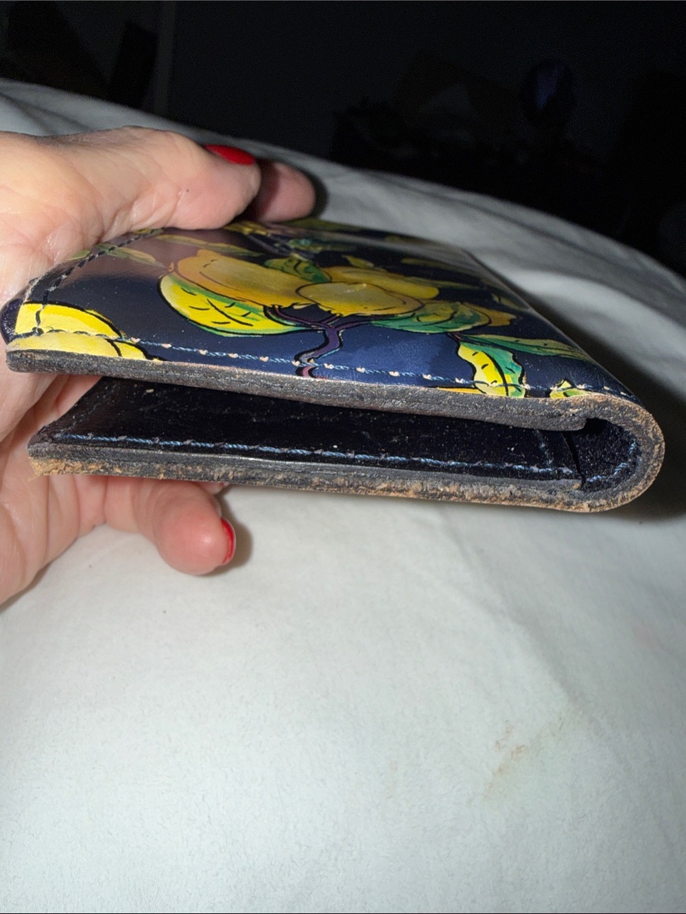 Patricia Nash Yellow Lemon Print Wallet - Women - Picture 7 of 7